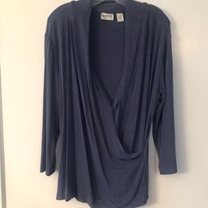 ⭐️Chico’s Travelers Wrap Blouse - 3